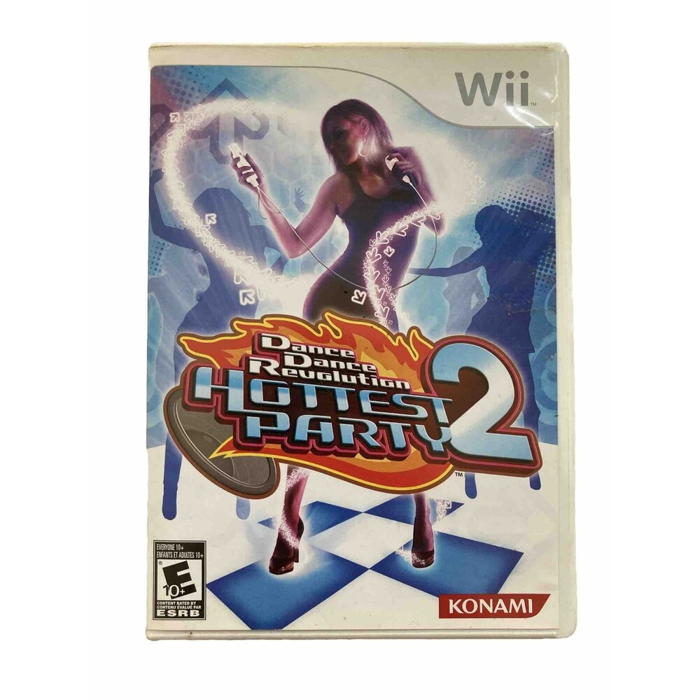 Dance Dance Revolution: Hottest Party 2 (Nintendo Wii), Complete w/ Manual